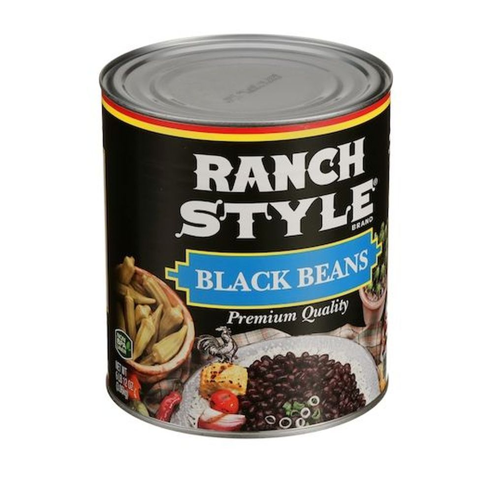 Ranch Style Black Bean, 108 Ounce -- 6 Per Case