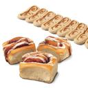 Bridgford Foods Pre Cut Cinnamon Roll Dough, 2 Ounce -- 180 per case.