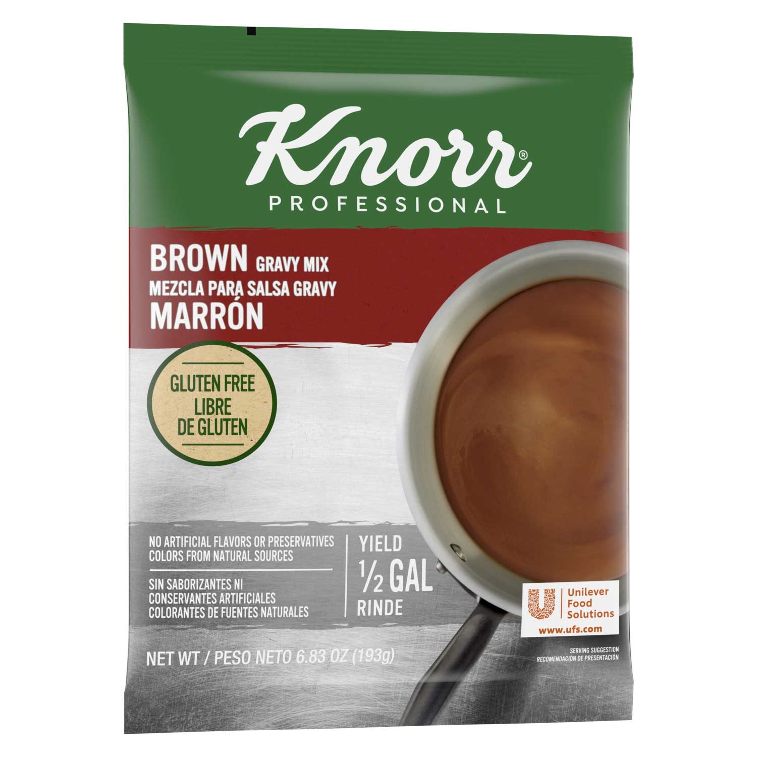Single Knorr Professional Brown Gravy Mix, 6.83 Ounce