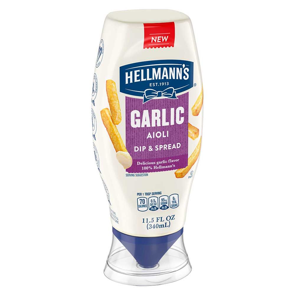 Hellmann's Garlic Aioli, 11.5 Ounce -- 1 Each