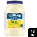 Hellmanns Real Mayonnaise, 48 Ounce -- 8 per case