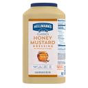 Single Hellmann's Classics Honey Mustard Salad Dressing Jug, 1 gallon