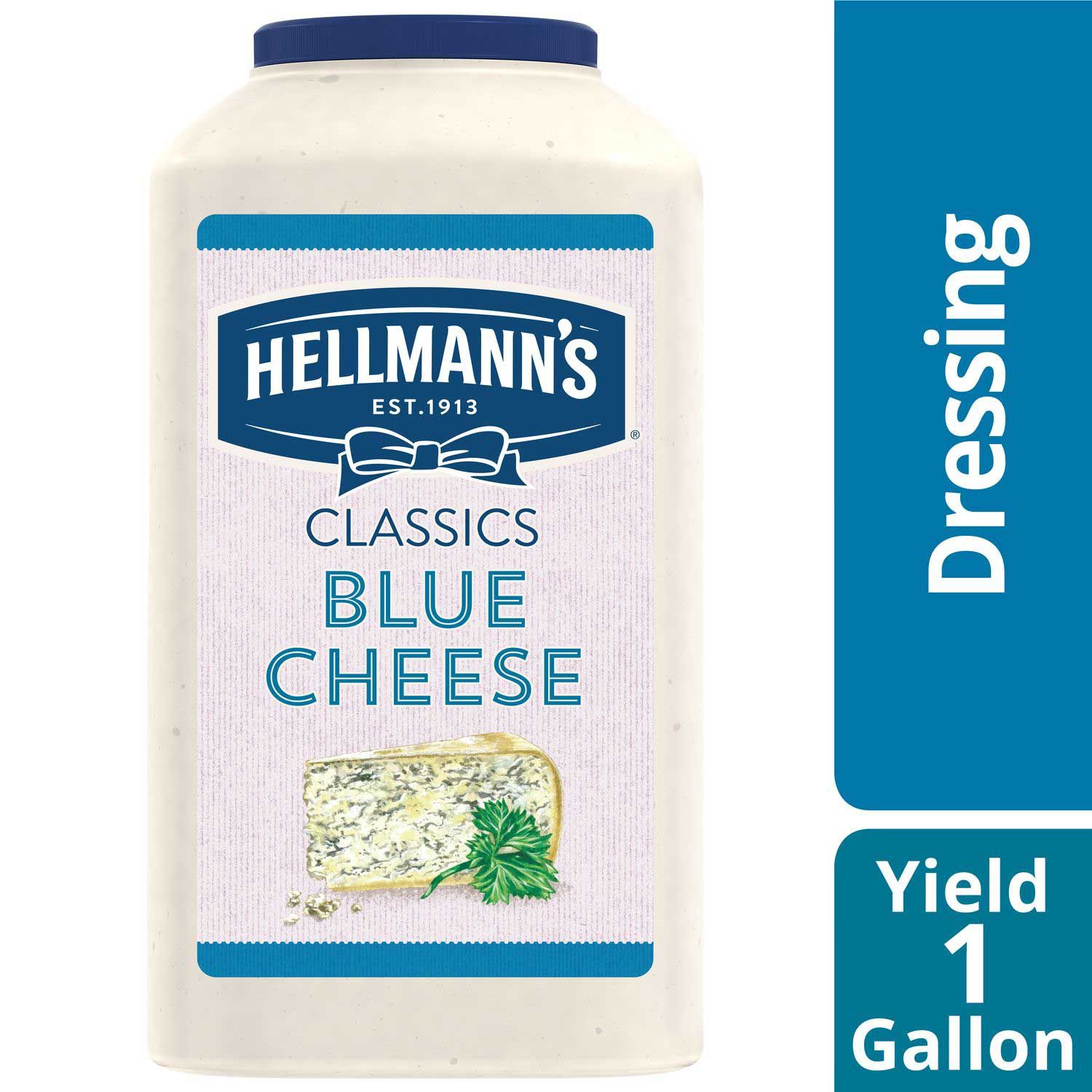 Hellmann's Classics Blue Cheese Salad Dressing Jug, 1 Gallon -- 4 Per Case
