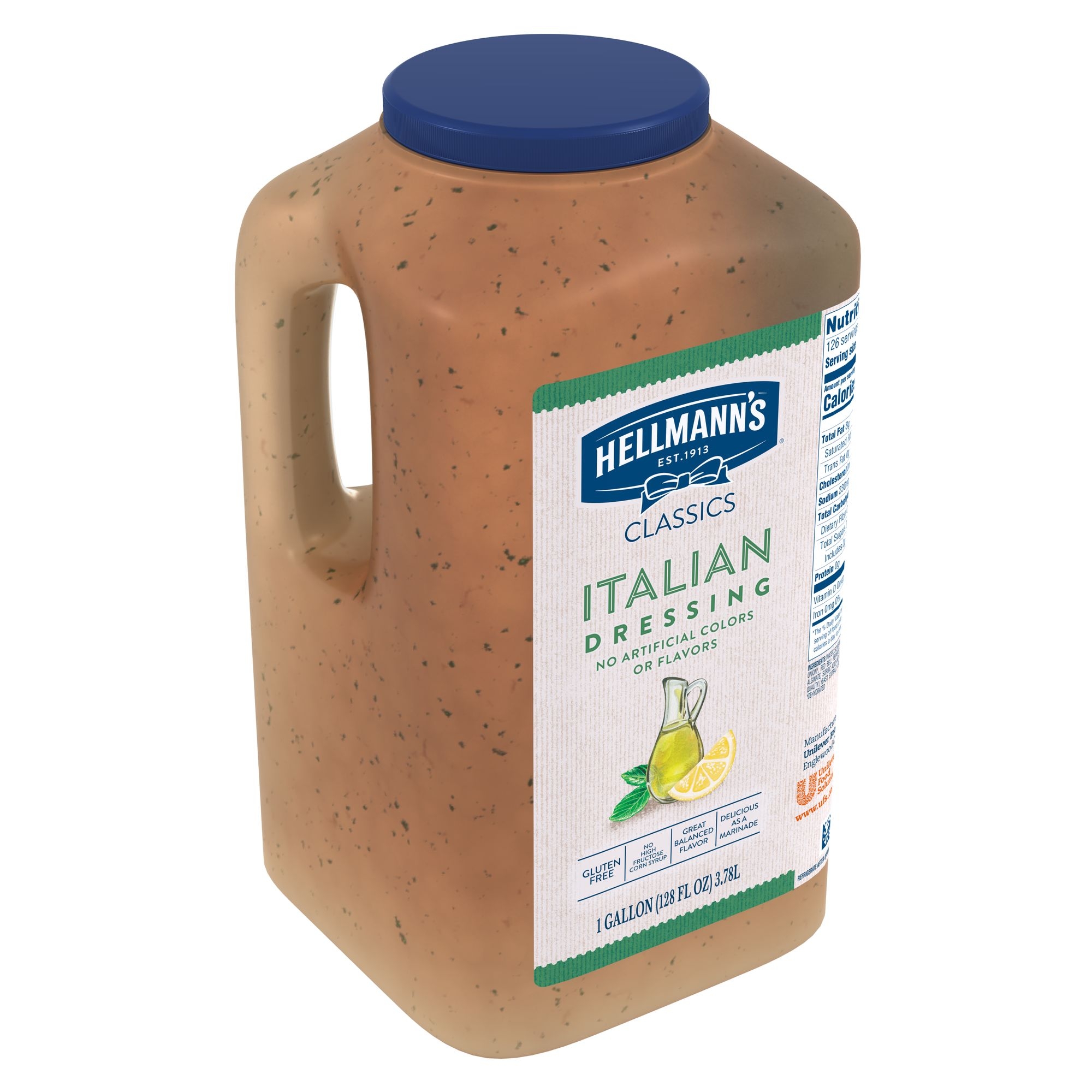 Single Hellmann's Classics Italian Salad Dressing Jug, 1 gallon