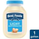 Single Best Foods Light Mayonnaise Jar, 1 gallon
