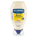 Hellmanns Real Mayonnaise, 20 Fluid Ounce Bottle -- 12 per case