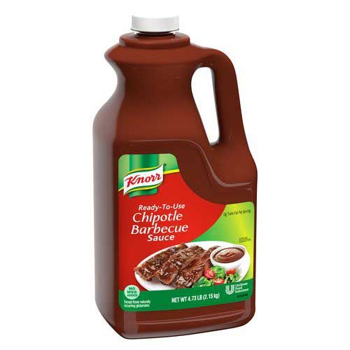 Knorr Professional Ready-to-use Chipotle Barbecue Sauce, 0.5 Gallon -- 4 Per Case
