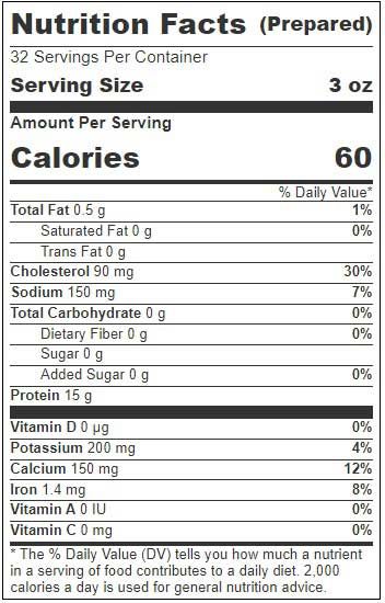 3 Promises Imported Pasteurized Cooked Claw Crabmeat, 16 Ounce -- 6 Per Case