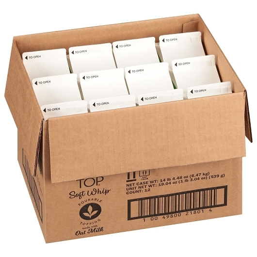 Richs On Top Oat Soft Whipped Topping, 1.19 Pound -- 12 per case