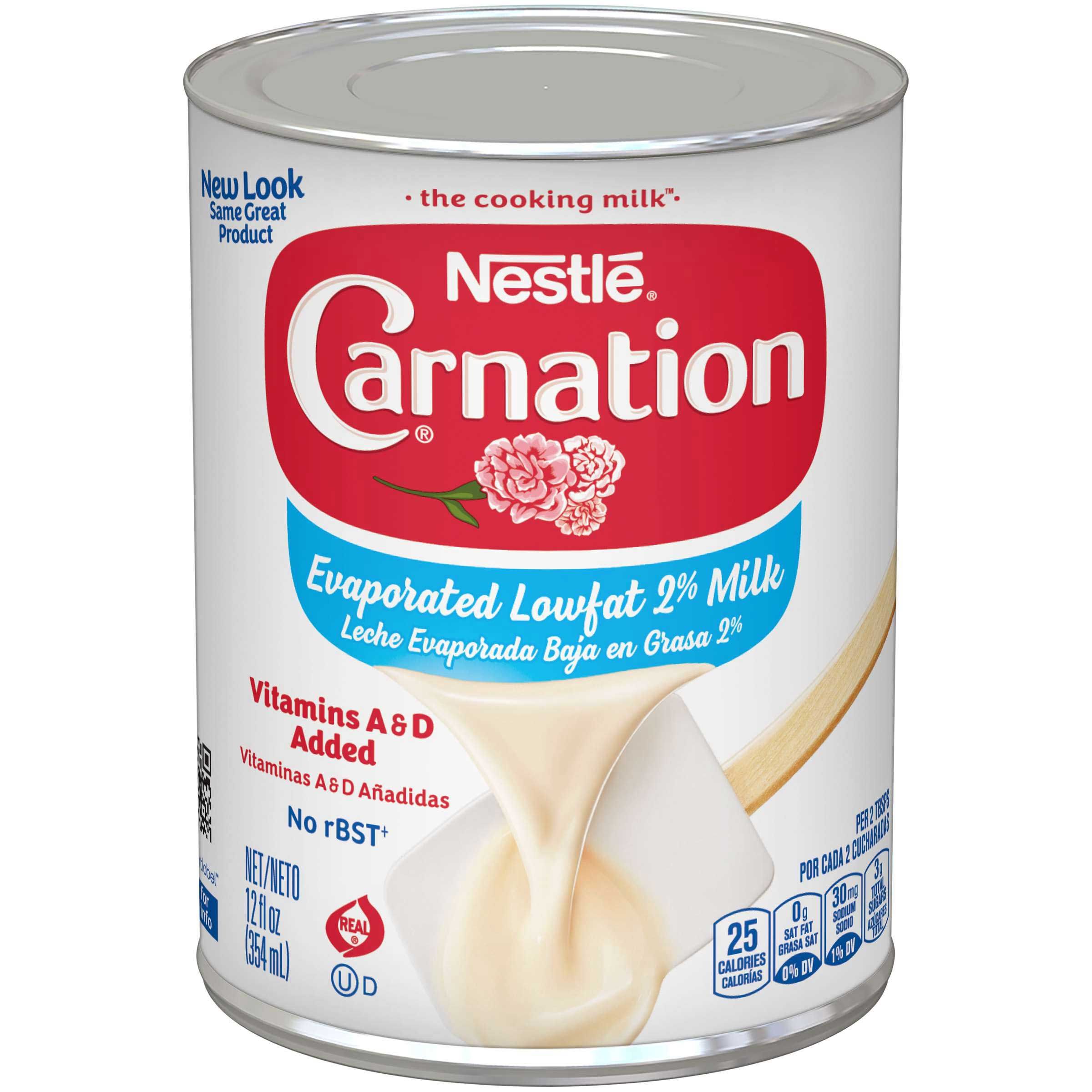 Carnation Evaporated Low Fat Milk, 12 Ounce -- 24 Per Case