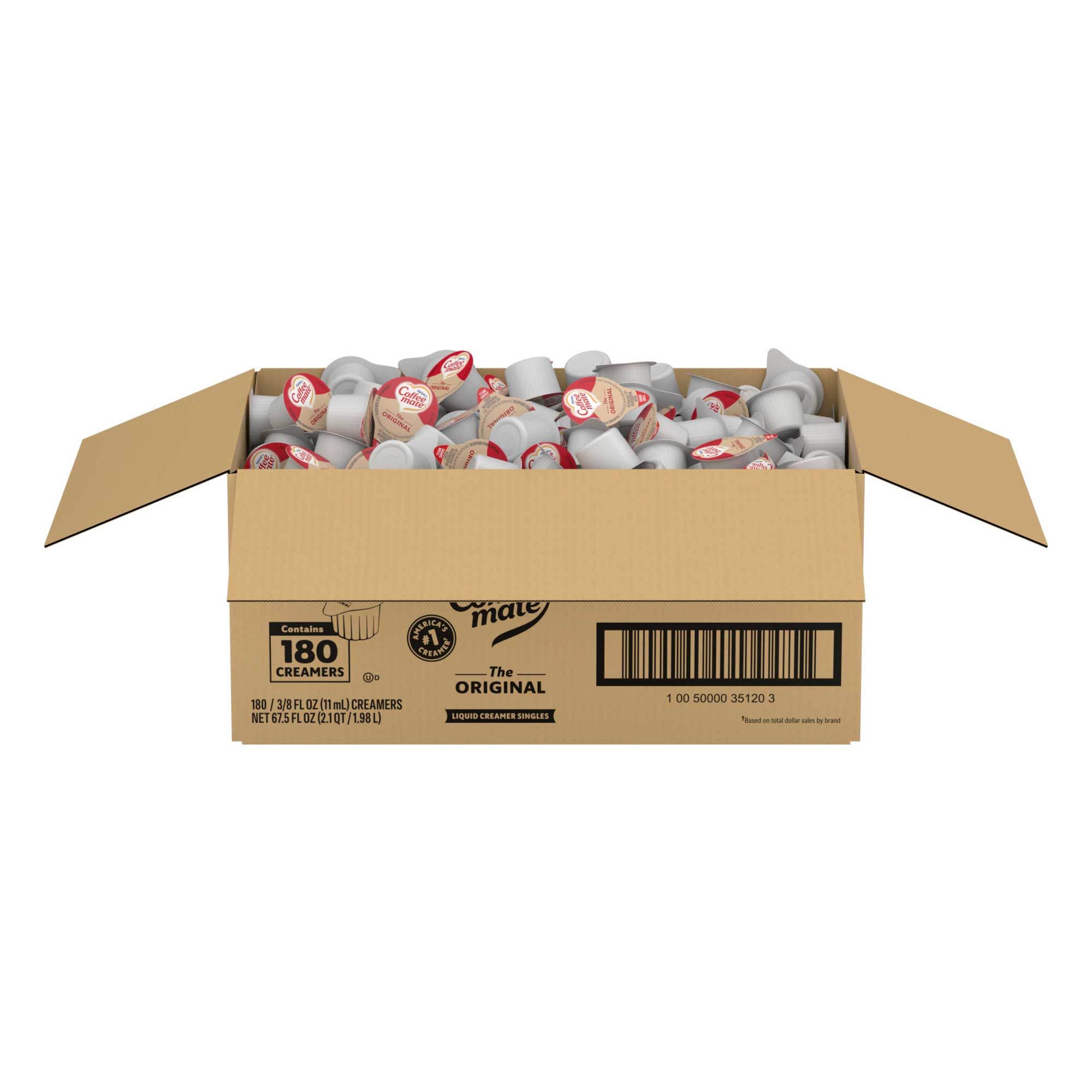 Coffee-mate Orignial Liquid Creamer, 0.375 Ounce -- 180 Per Case
