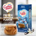 Coffee-Mate French Vanilla Liquid Creamer - 50/0.375 oz. cups per box, 4 boxes per case