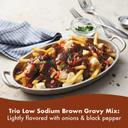 Nestle Trio Low Sodium Brown Gravy, 16 Ounce -- 8 per case.