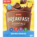 Nestle Carnation Breakfast Essentials Rich Milk Chocolate Nutritional Drink Mix, 12.6 Ounce -- 6 per case
