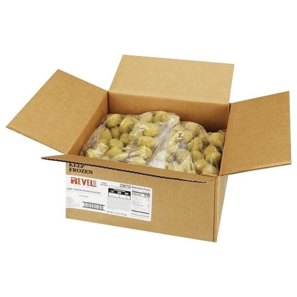 Revel Eats Five Cheese Arancini Bite, 2 Pound -- 6 Per Case