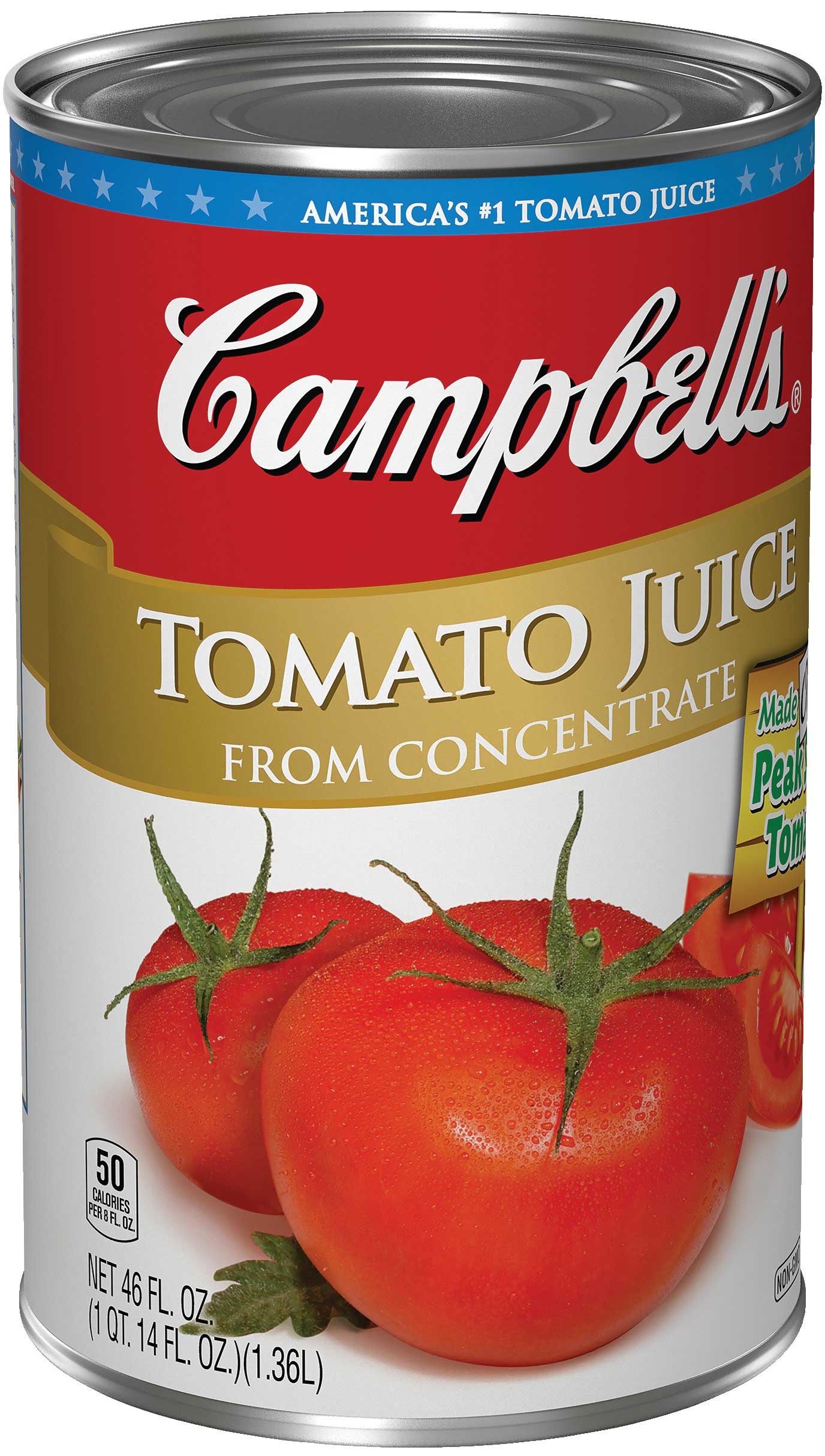 Campbells Tomato Juice Retail , 46 Ounce -- 12 Case