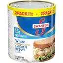 Swanson White Premium Chunk Canned Chicken Breast, 25 Ounce -- 6 per case