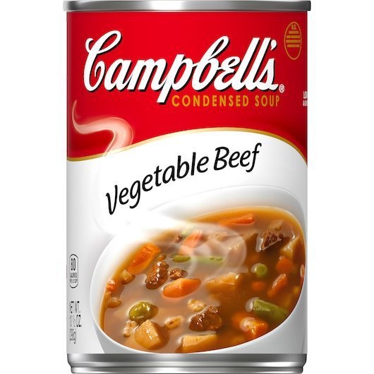 Campbells Condensed Vegetable Beef Soup, 10.5 Ounce -- 12 per case