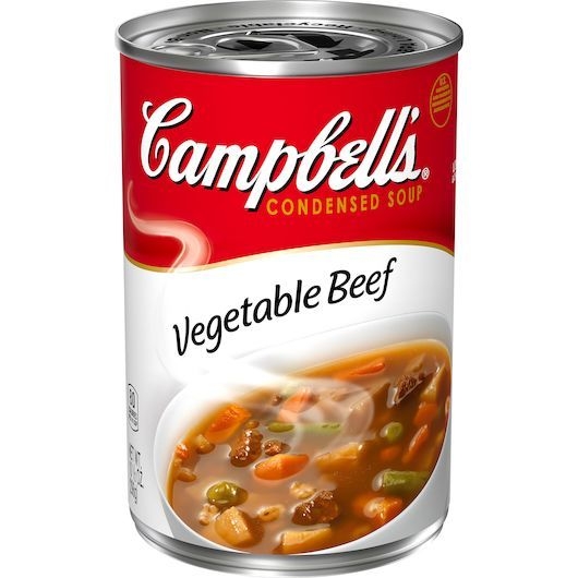 Campbells Condensed Vegetable Beef Soup, 10.5 Ounce -- 12 per case