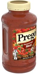 Prego Flavored with Meat Italian Sauce, 45 Ounce -- 6 per case