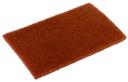 Disco Walnut Brown Scouring Pad, 6 x 9 inch -- 20 per case.