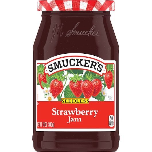 Smucker's Strawberry Jam, 12 Ounce -- 12 Per Case