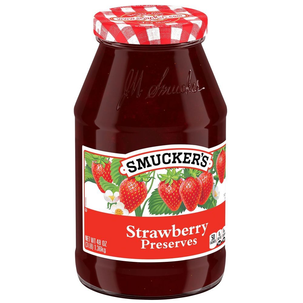 Smucker's Strawberry Preserves, 48 Ounce -- 6 Per Case