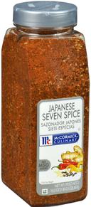 McCormick Culinary Japanese Seven Spice Seasoning, 16.5 Ounce Bottle -- 6 per case