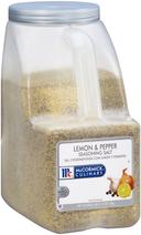 McCormick Culinary Lemon & Pepper Seasoning Salt, 7.5 lbs. -- 3 per case