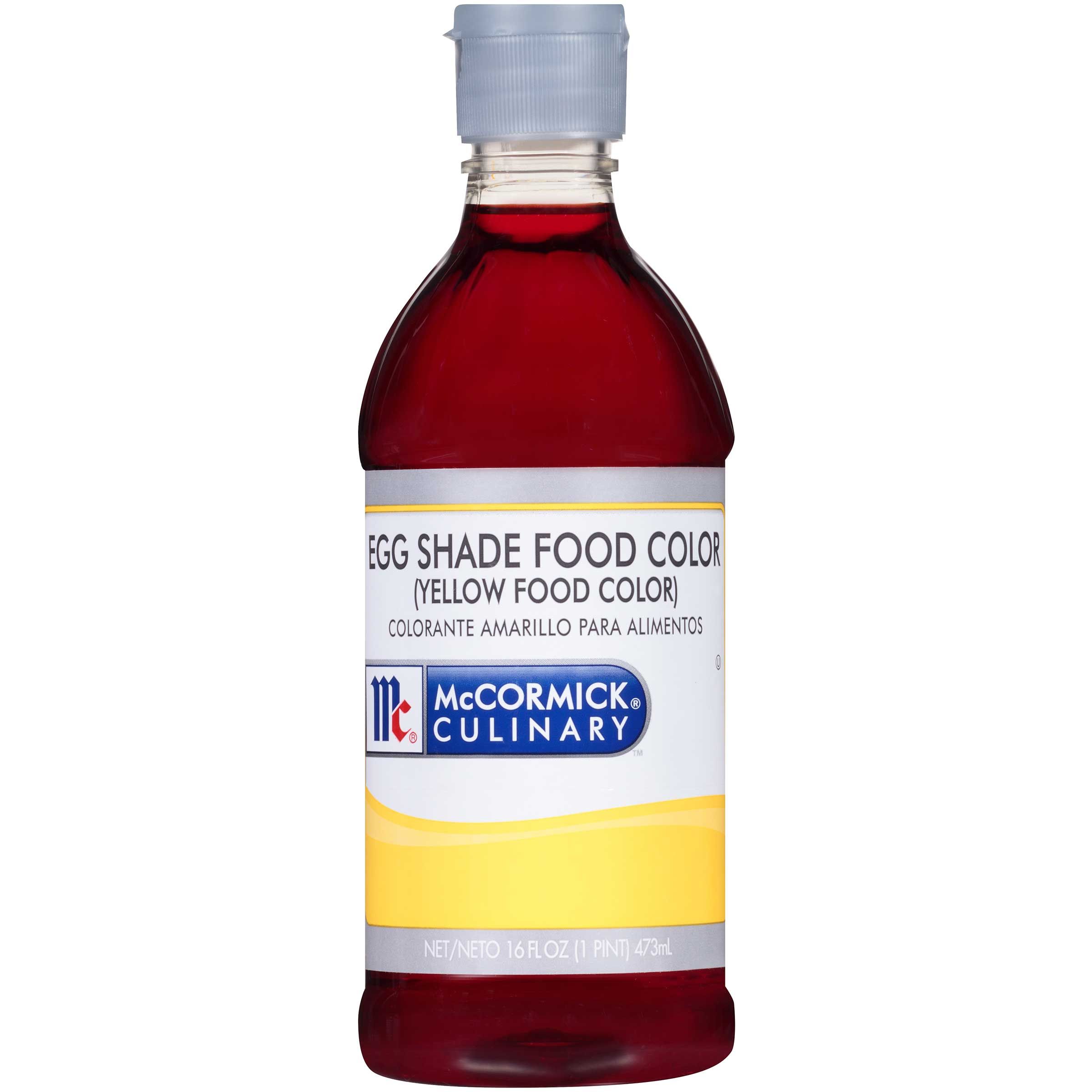 Mccormick Culinary Yellow Food Coloring, Egg Shade, 16 Ounce -- 6 Per Case