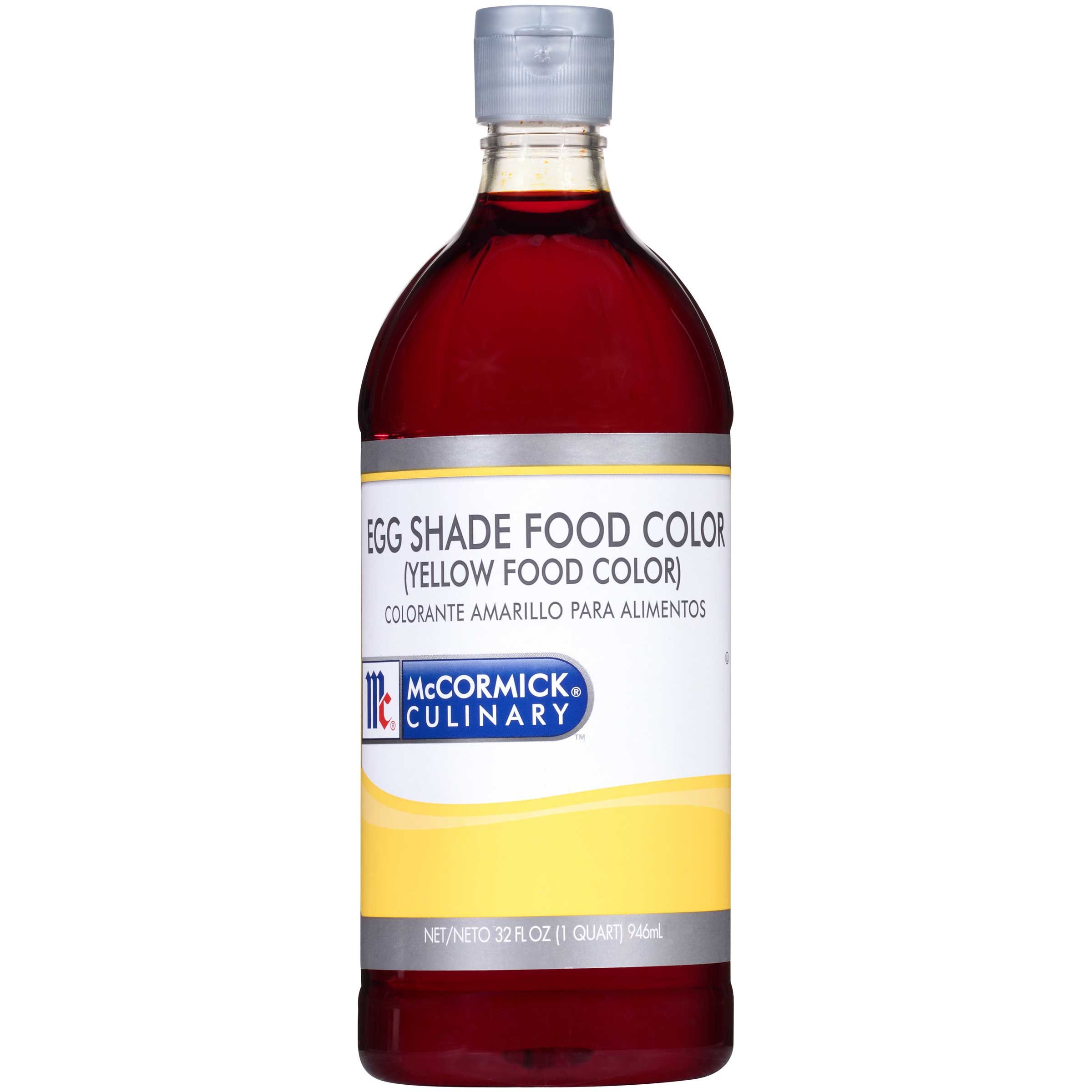 Mccormick Culinary Yellow Food Coloring, Egg Shade, 32 Ounce -- 6 Per Case