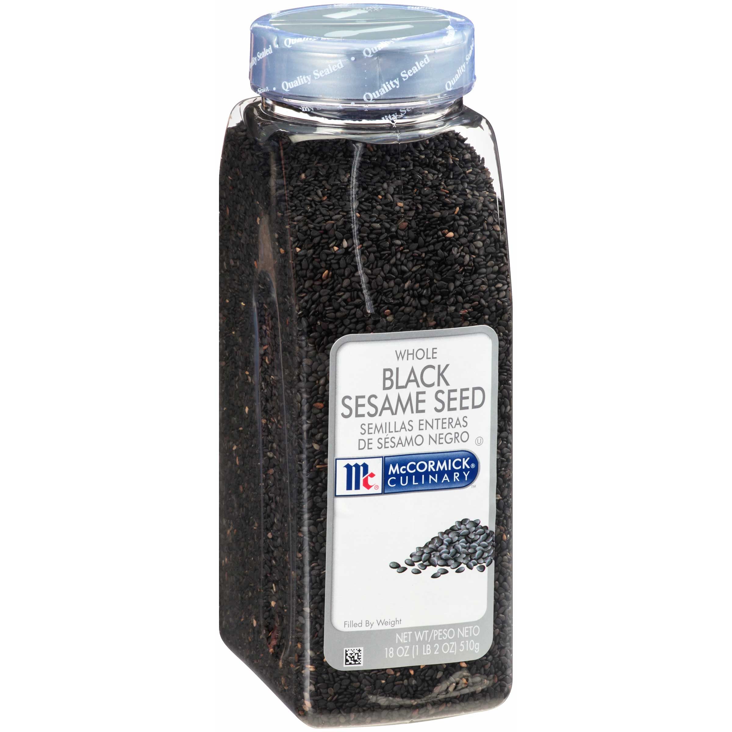 Mccormick Culinary Black Sesame Seeds, 18 Ounce -- 6 Per Case