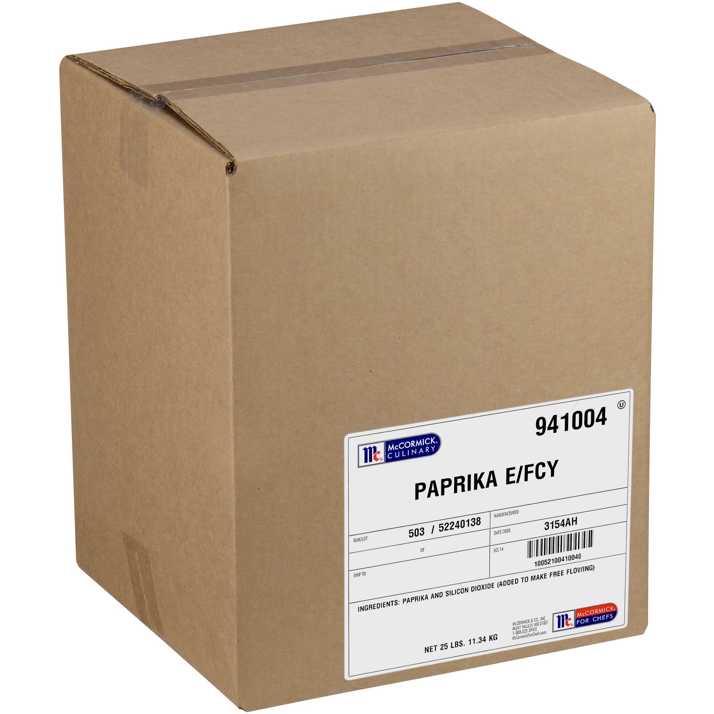 Mccormick Culinary Extra Fancy Paprika, 25 Pound