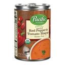 Pacific Foods Organic Roasted Red Pepper and Tomato Bisque, 16.3 Ounce -- 12 per case