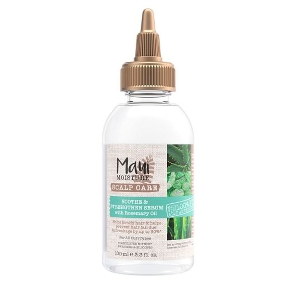 Maui Scalp Care Soothe and Strengthen Serum with Rosemary Oil, 100 Milliliter -- 12 per case