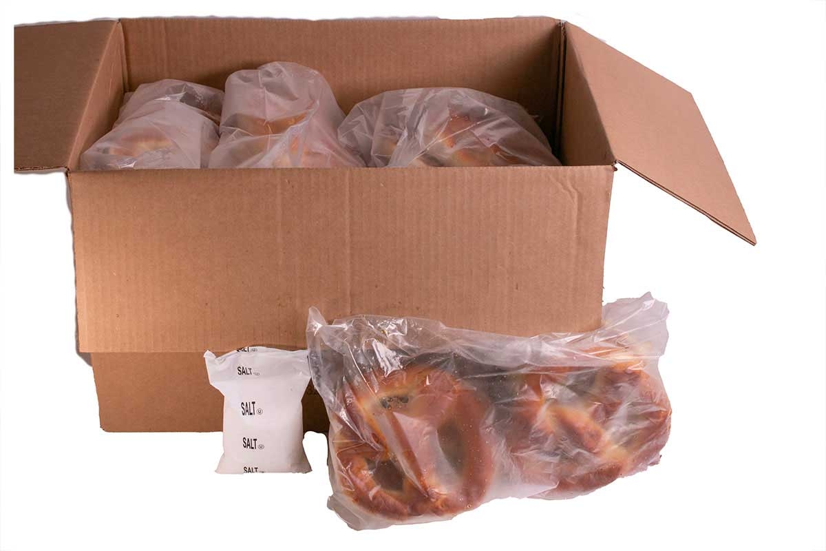 J and J Snack SuperPretzel Bavarian Sourdough Soft Pretzel, 7 Ounce -- 40 per case