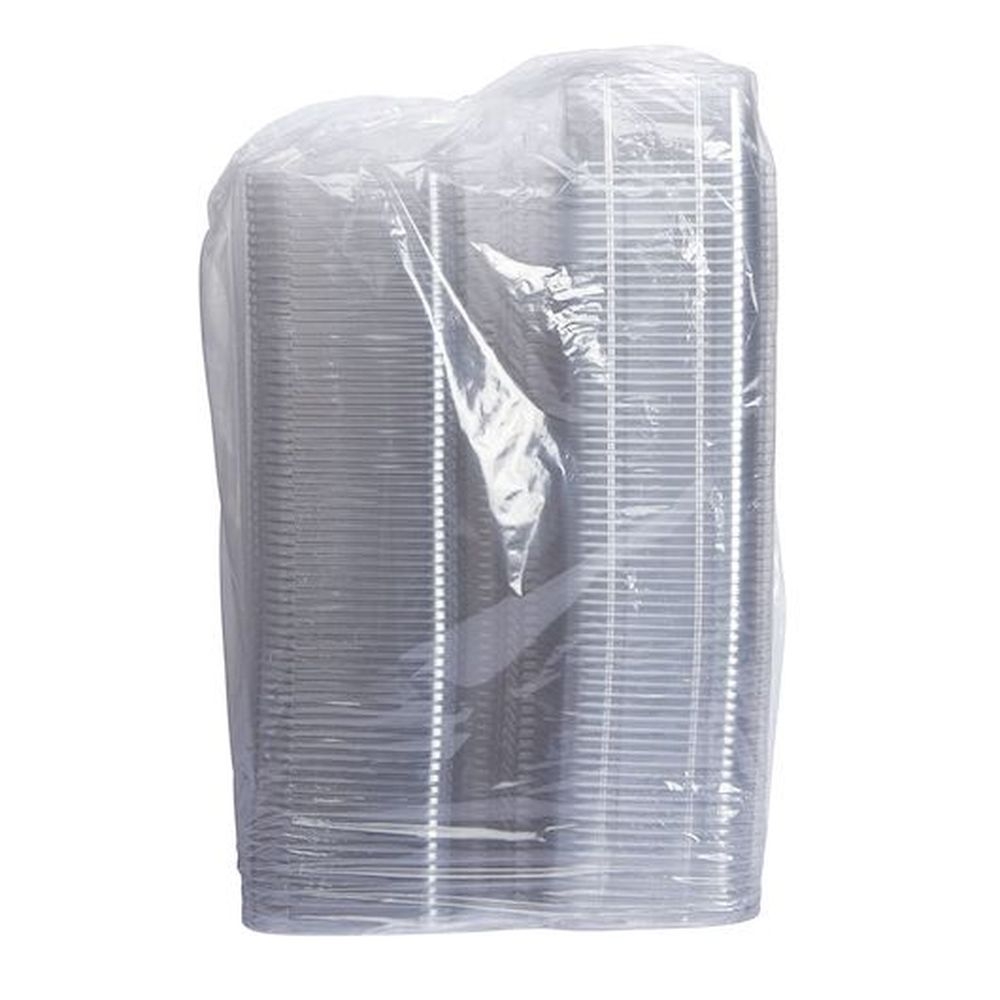 Breakaway Rectangular 24 Ounce Tamper Visible Food Container, 65 count - 2 per case