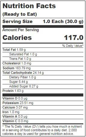 Weston Foods Rectangular Ice Cream Sandwich Wafer, 31.1 Pound