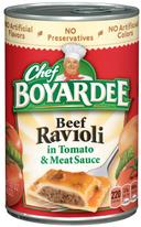 Chef Boyardee Entree Beef Ravioli, 40 Ounce -- 12 per case