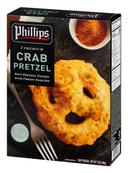 Phillips Frozen Crab Pretzel, 7 Ounce -- 12 per case.
