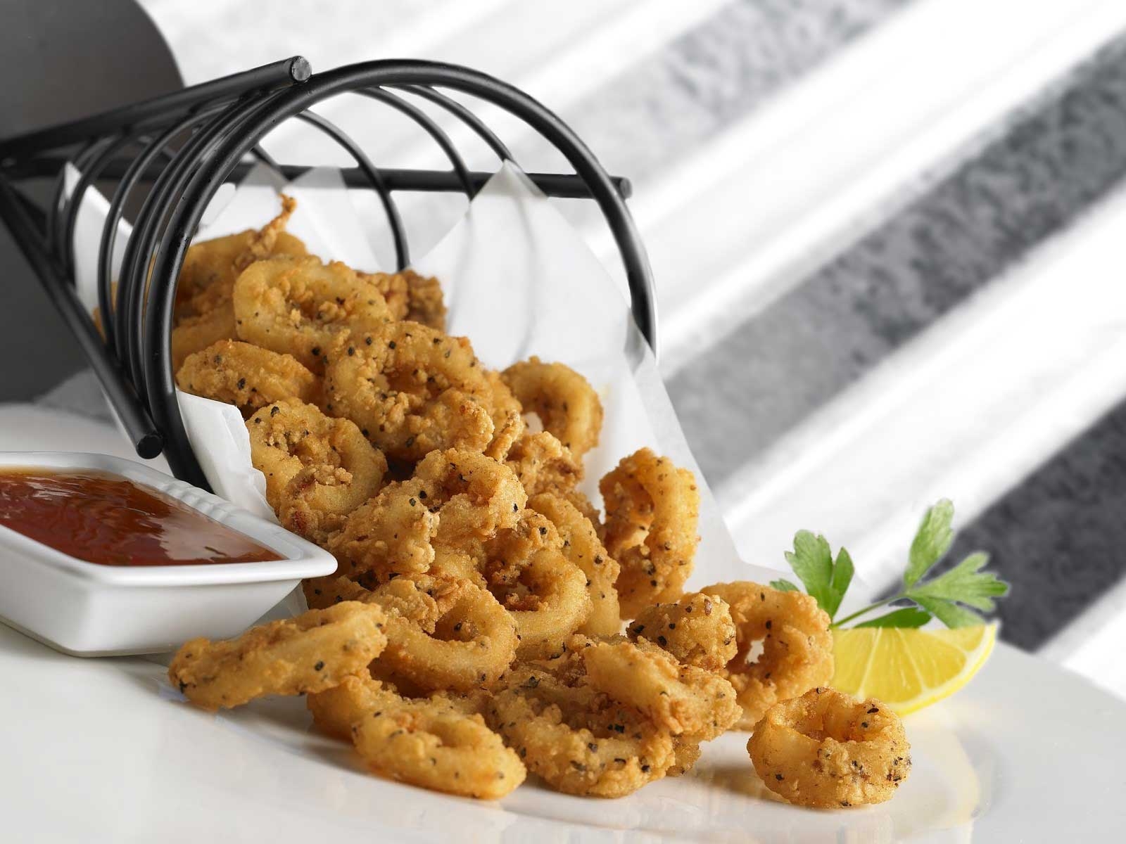 Phillips Seafood Salt and Pepper Calamari, 9 ounce bag -- 16 per case