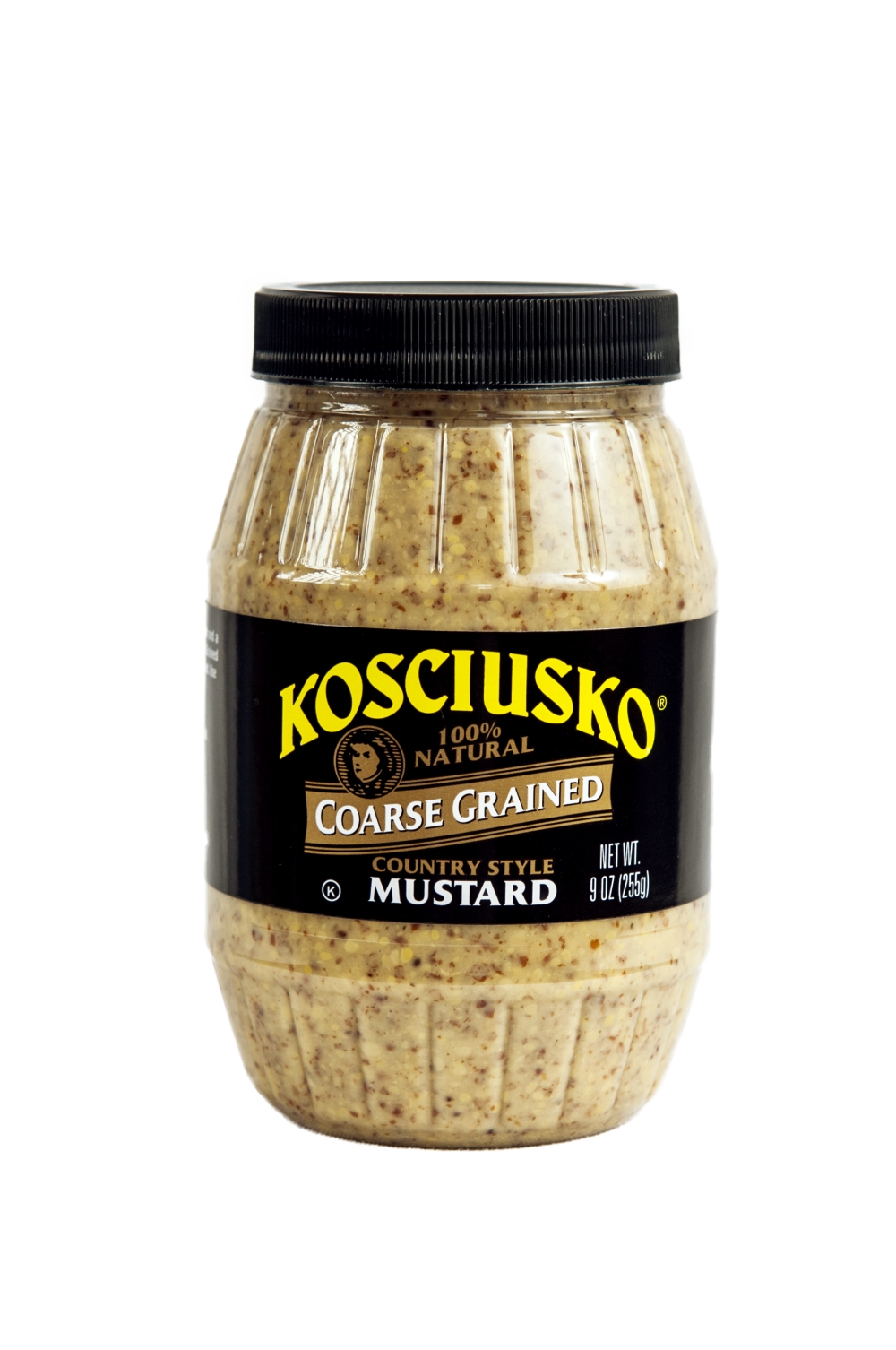 Plochmans Kosciusko Coarse Grained Country Style Mustard, 9 Ounce -- 12 per case.