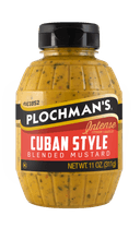 Plochmans Cuban Mustard, 11 Ounce -- 6 per case.