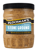 Plochmans Stone Ground Mustard, 20.5 Ounce -- 12 per case.