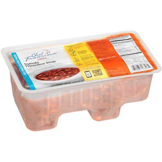 Chef Francisco Tomato Florentine Soup, 4 Pound -- 4 per case