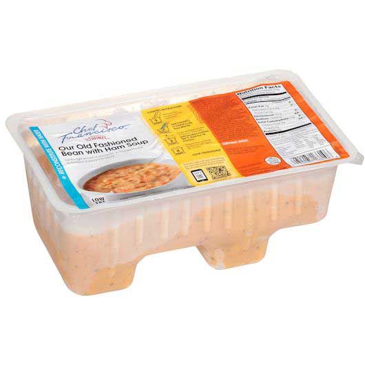 Chef Francisco Old Fashioned Bean With Ham Soup, 16 Pound
