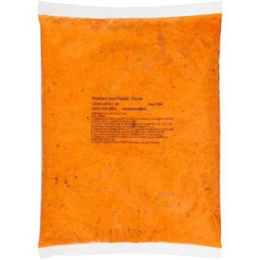 Chef Francisco Roasted Red Pepper and Gouda Soup, 4 Pound -- 4 per case