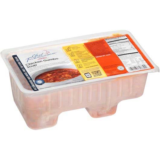 Chef Francisco Chicken Gumbo Soup, 4 Pound -- 4 per case