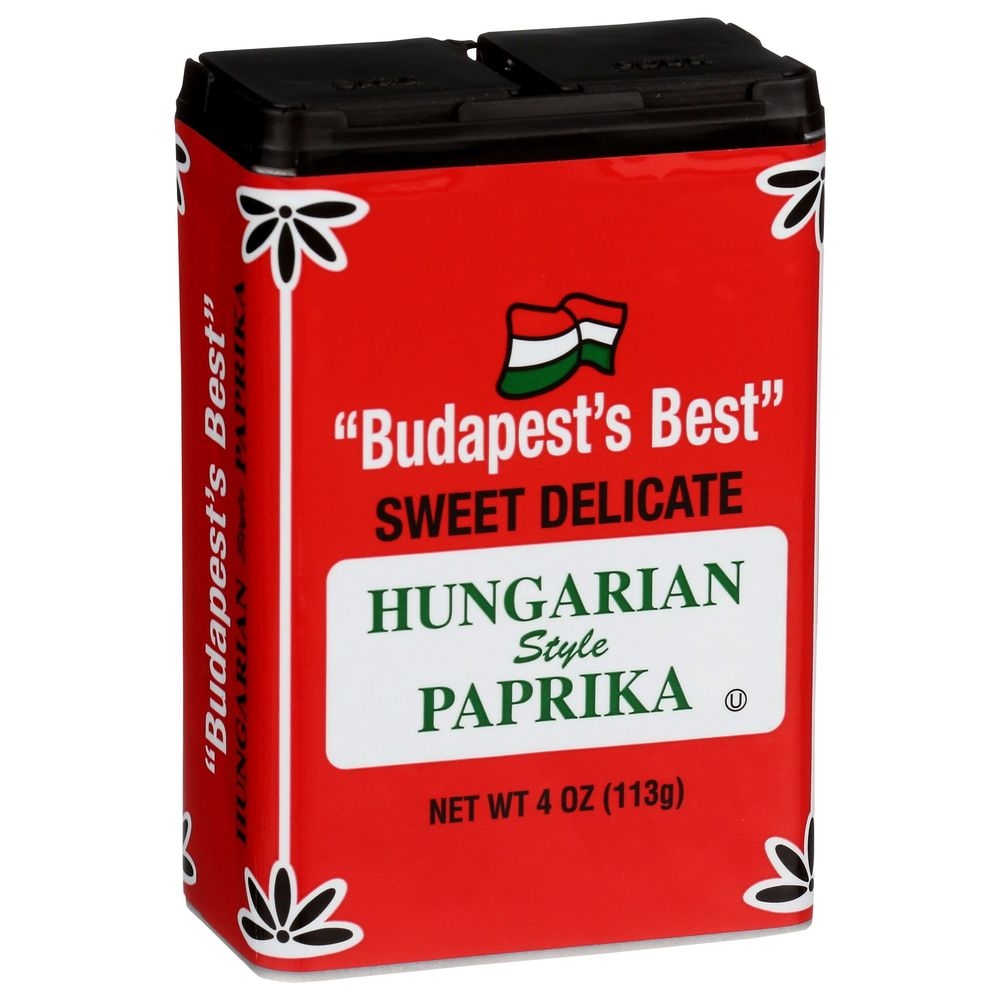 Budapests Best Sweet Delicate Hungarian Style Paprika, 4 Ounce -- 6 per case
