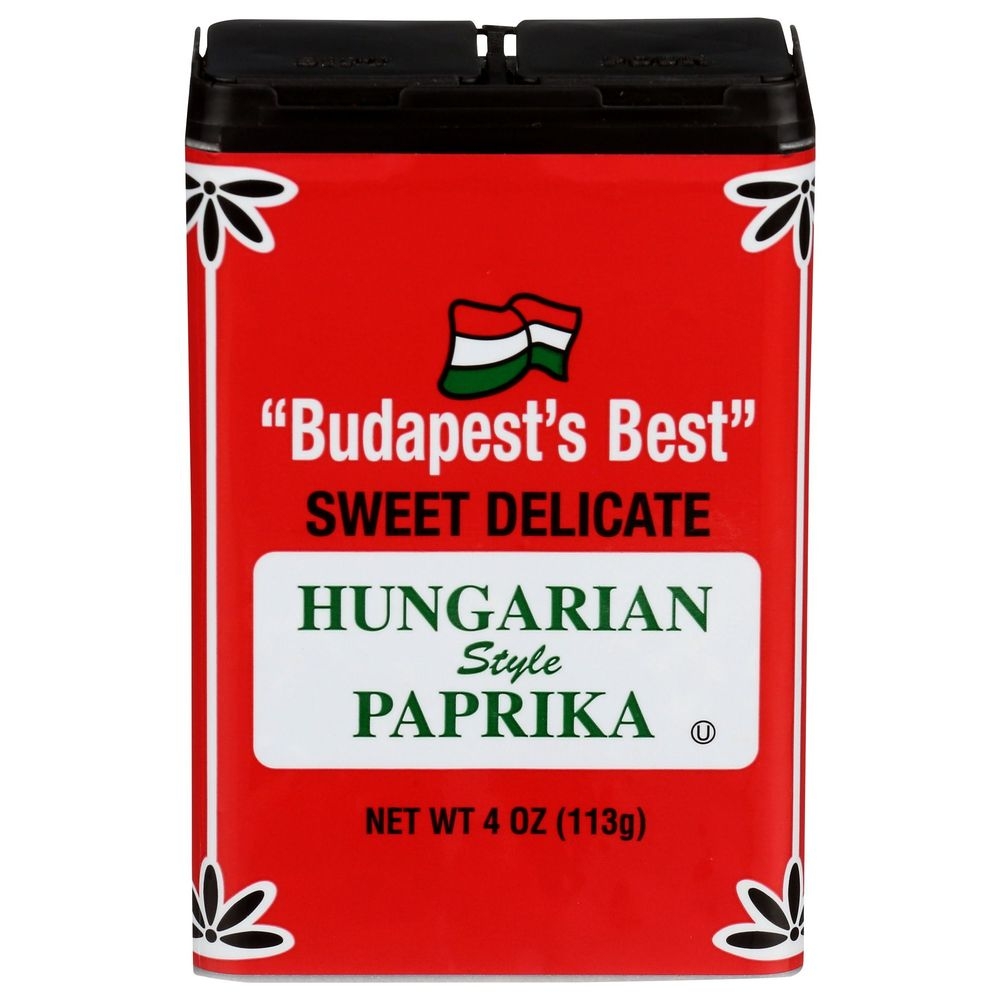 Budapests Best Sweet Delicate Hungarian Style Paprika, 4 Ounce -- 6 per case